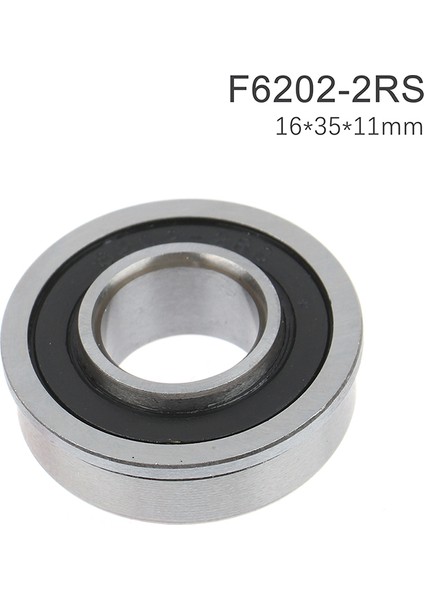 F6202 Tekerlek Rulman 16*35*11 mm Itme Kamyon Bahçe Arabası Bahçe Arabası Tekerlek Flanş Bilyalı Rulmanlar Aksesuarları (Yurt Dışından)