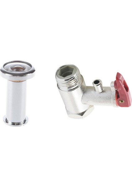 Fasdaga 14MM 180 Derece Geniş Açı Kapı Görüntüleyici Peep Görüş Deliği 1/2 Pt Soket Elektrikli Su Kazanı Emniyet Valfi (Yurt Dışından)