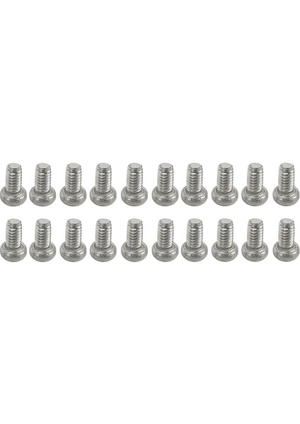 Jaerbee 240 Adet M2 x 4mm 304 Paslanmaz Çelik Phillips Yuvarlak Başlı Vidalar Cıvata (Yurt Dışından)