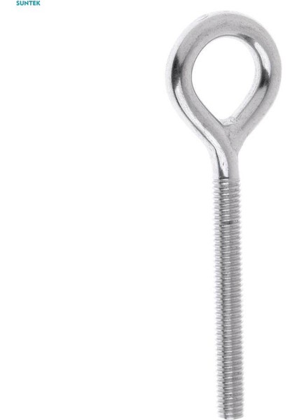 2xstainless Çelik Halkalı Cıvata Uzun Saplı Uzun Iplik Kaynaklı Göz Cıvatası Donanım M4 (Yurt Dışından)