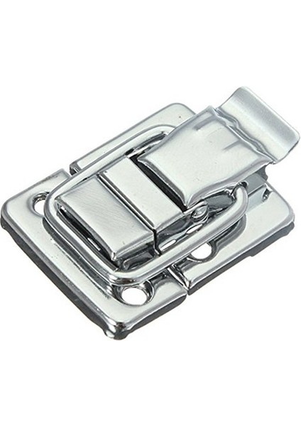 Flyeer Metal Geçmeli Kaplama Bavul Bavul Kilidi 30X43MM Gümüş (Yurt Dışından)