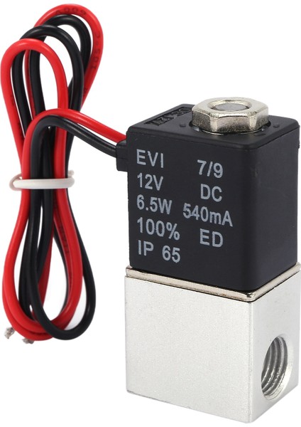 DC12V Solenoid Valf 1/4 Inç 2 Yollu Normalde Kapalı Su Hava Gazı Için Doğrudan Etkili Pnömatik Valfler, Solenoid Valf (Yurt Dışından) fiyatları
