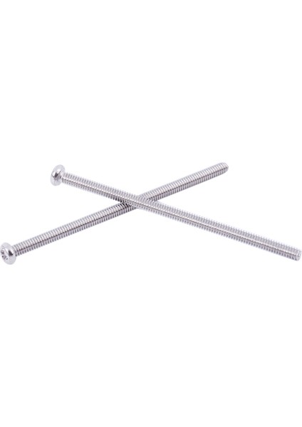 60 x Gümüş Ton M2 * 40MM 304 Paslanmaz Çelik Yuvarlak Başlı Vida Cıvatası (Yurt Dışından)