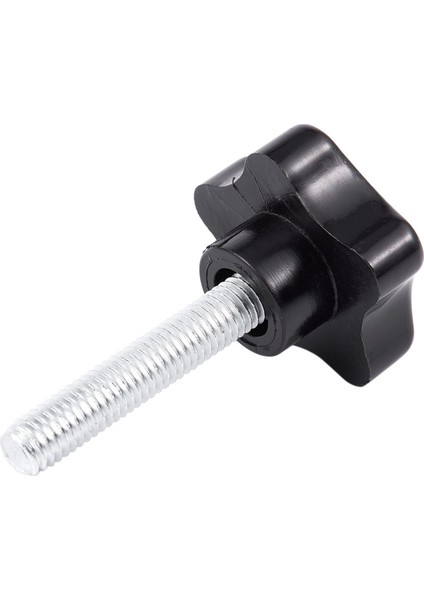 Flyeer M8 x 40MM Vidalar Yıldız Başlı Kanatlı Vida Kelepçe Topuzu Kolu Siyah (Yurt Dışından)