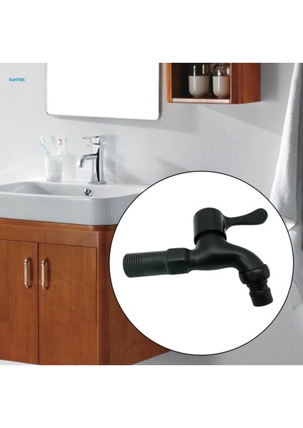 Banyo Su Musluk Su Musluğu Donmaya Dayanıklı Bahçe Musluk 11CM (Yurt Dışından)