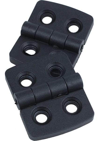 Srıwen 10 Adet Güçlendirilmiş Siyah Plastik Kapı Menteşeleri 40MM x 30MM (Yurt Dışından)