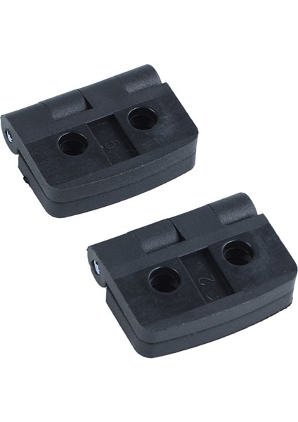 Srıwen 10 Adet Güçlendirilmiş Siyah Plastik Kapı Menteşeleri 40MM x 30MM (Yurt Dışından)