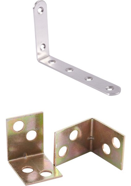 Eıtgzwas 2020 13 Adet Raf Desteği 90 Derece Sağ Köşeli Braket, 1 Adet Gümüş ve 12 Adet Pirinç Rengi (Yurt Dışından) fırsatları