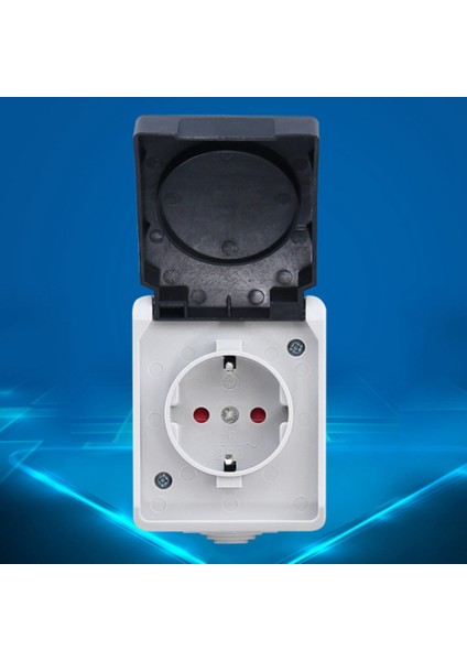 2p+E 16A 250V IP44 Dış Mekan Priz, Kapaklı Ab Fişi(Tekli) (Yurt Dışından) fırsatları