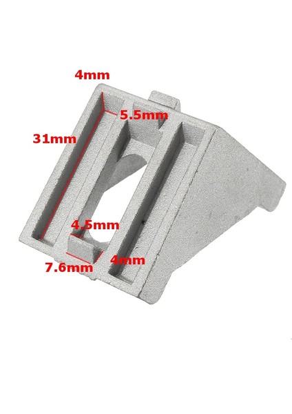 Araçlar Malzemeleri Suleve AJ40 4 Adet Köşe Braketi Dökme Alüminyum Açılı Köşe Bağlantısı 40X40MM (Yurt Dışından) modelleri
