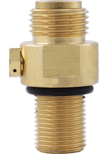 JINMY-M18X1.5 Co2 Valf Adaptörü Değiştirilebilir Transverter, Soda Makinesi Değiştirilebilir Valf Için Uygun, Sodastream CGA320 Için Kullanılan (Yurt Dışından)