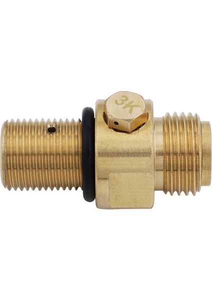 JINMY-M18X1.5 Co2 Valf Adaptörü Değiştirilebilir Transverter, Soda Makinesi Değiştirilebilir Valf Için Uygun, Sodastream CGA320 Için Kullanılan (Yurt Dışından)