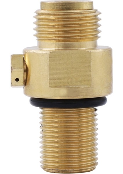 JINMY-M18X1.5 Co2 Valf Adaptörü Değiştirilebilir Transverter, Soda Makinesi Değiştirilebilir Valf Için Uygun, Sodastream CGA320 Için Kullanılan (Yurt Dışından)