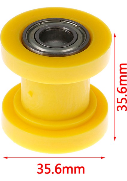 10MM Zincir Makaralı Kaydırıcı Gergi Ayarlayıcı Kasnak Tekerlek Kılavuzu Pit Dirt Bike (Yurt Dışından) fiyatları