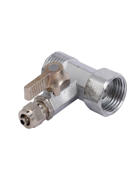T-Birleşimi Küresel Vana Musluğu-5 x T-Birleşimi Ro Besleme Suyu Adaptörü-Gümüş (Yurt Dışından) modelleri