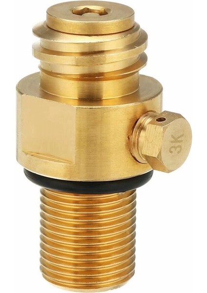 Flyeer M18X1.5 Dolum Co2 Valf Adaptörü Konu Dönüştürücü Sodastream Için Yedek (Yurt Dışından)