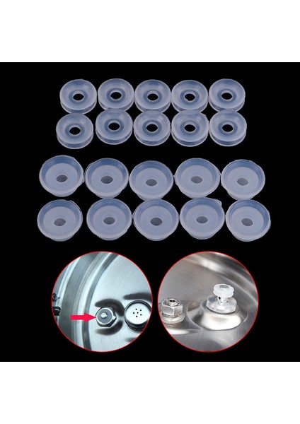 10 Adet Elektrik Düdüklü Tencere Vana Parçaları Şamandıra Mühürleyen Conta Halkaları Güvenli Güneş Işığı Süper Mağaza (Yurt Dışından) fiyatları