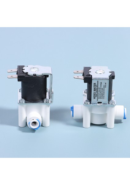 1pc Giriş Solenoid Valfı 12V/24V Saf Su Makinesi, Su Arıtıcısı, Ters Osmoz 2 Noktalı Hızlı Bağlantı Valfi Anahtarı Jessica (Yurt Dışından)