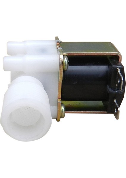 2x 12V 1/2ınch C Plastik Elektrikli Solenoid Valf Manyetik Su Hava Normalde Kapalı (Yurt Dışından)
