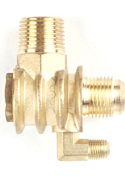 3-Portlu Çek Valfler Tek Yönlü Erkek Dişli Atölye Hava Kompresörü 20*19*10MM (Yurt Dışından)