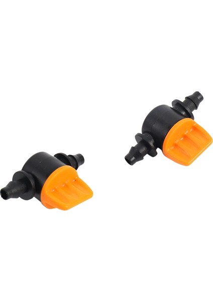 Lkpcıgcxm Mini Vana 4/7mm Hortum ile Bahçe Sulama Dikenli Su Akış Kontrol Vanası Tarım Araçları Damla Bağlantı Parçaları 30 Adet (Yurt Dışından)