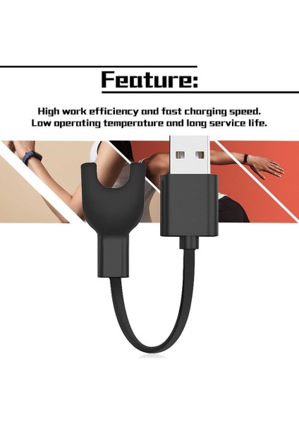 Xiaomi Mi Band 3 Miband 3 Akıllı Bileklik Bilezik Şarj Cihazı Için Şarj Kablosu (Yurt Dışından) fırsatları