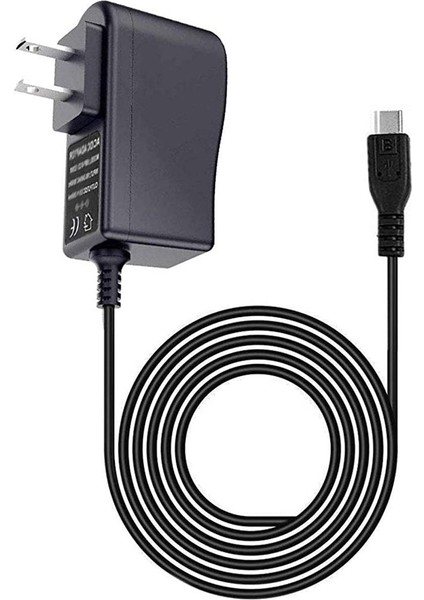 Doxie Go Se Için Güç Adaptörü Şarj Cihazı Wifi DX240 DX255 Taşınabilir Tarayıcı Duvar Dc Güç Şarj Kablosu Kablosu Şebeke Fişi, 5 Feet, LED Göstergeli (Yurt Dışından)