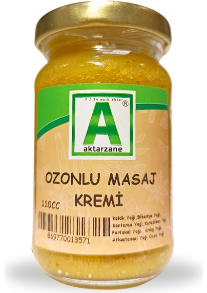 Ozonlu Masaj Kremi 110CC