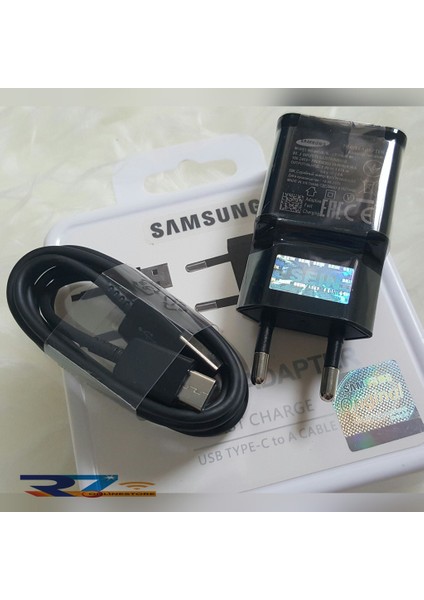 Takım Adaptör Hızlı Şarj Cihazı Samsung Modeli, USB Tip C Veri Kablosu ile Mobil Aksesuarlar Için Siyah ve Beyaz (Yurt Dışından) modelleri