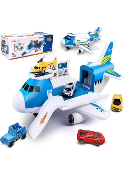 Araba Oyuncak Helikopter Seti ile Uçak Oyuncak, Ayırın Erkek Kız Için Uçak Oyuncak Yürümeye Başlayan Çocuk Kargo Taşıma Paw Patrol Yaş 2 3 4 5 6 8 Yaşında Yürümeye Başlayan Çocuk 5 (Yurt Dışından)