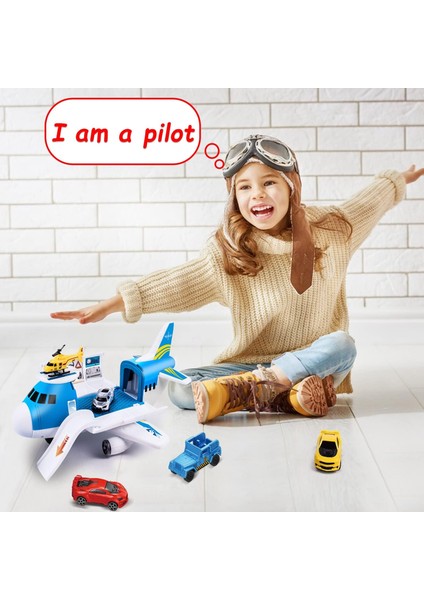 Araba Oyuncak Helikopter Seti ile Uçak Oyuncak, Ayırın Erkek Kız Için Uçak Oyuncak Yürümeye Başlayan Çocuk Kargo Taşıma Paw Patrol Yaş 2 3 4 5 6 8 Yaşında Yürümeye Başlayan Çocuk 5 (Yurt Dışından)