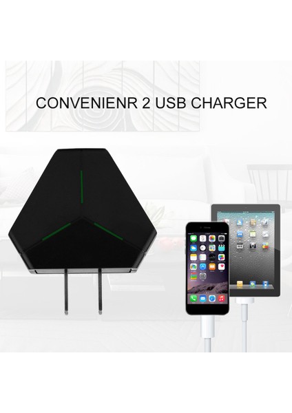 Süper Hafif 2.1A Aydınlık Tip 2 Bağlantı Noktalı Micor USB Tl Adaptör Şarj Cihazı (Yurt Dışından) modelleri