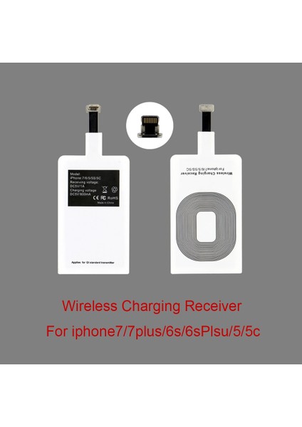 Peaktop Evrensel Qi Kablosuz Şarj + Tip-C/mikro USB Kablosuz Alıcı iPhone Huawei Xiaomi Htc Oppo Vivo Asus (Yurt Dışından) fiyatları