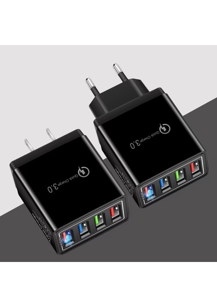 Ab/abd Tak USB Şarj Cihazı Hızlı Şarj 3.0 Telefon Adaptörü iPhone 13 Pro Max Tablet Taşınabilir Duvar Mobil Şarj Cihazı Hızlı Şarj Cihazı (Yurt Dışından) indirimleri