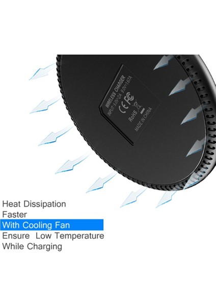 Samsung Için 10W Kablosuz Şarj Cihazı Telefon Hızlı Şarj (Yurt Dışından) modelleri
