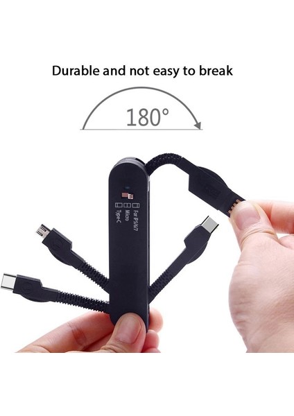 3 In 1 Tip C Şarj Adaptörü Çok Fonksiyonlu Xiaomi Samsung Için Usb-C Android Telefon Tablet Şarj Veri Iletimi (Yurt Dışından) fırsatları