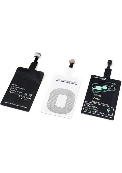 Kablosuz Şarj Adaptörü Kablosuz Alıcı Tip-C/an-Droid/a-Pple Arayüzü (Yurt Dışından) modelleri