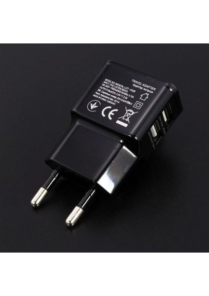 2 USB Ab Tak Cep Telefonu Şarj Cihazı Güç Adaptörü Çift USB Seyahat Taşınabilir Iphone Samsung Şarj Cihazı USB Şarj Cihazı 1A (Yurt Dışından) indirimleri