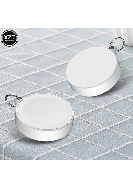 Küçük Taşınabilir Manyetik Kablosuz Şarj Cihazı Dock USB Şarj Apple Watch Iwatch 4/3/2/1 Anahtarlık ile (Yurt Dışından) fiyatları