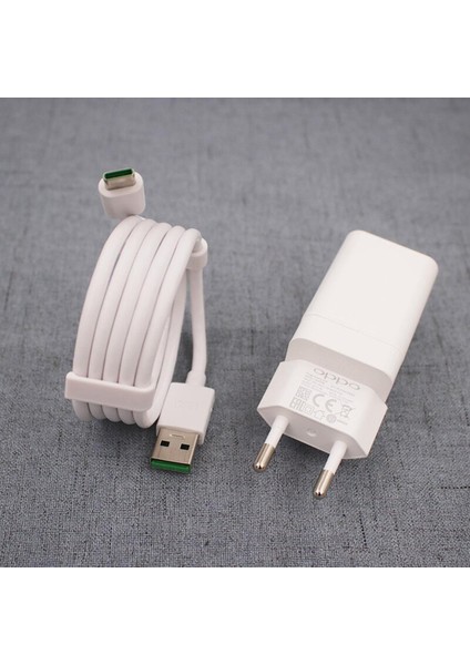 Orijinal Oppo Vooc Şarj Cihazı 20 W Ab Duvar Adaptörü Hızlı Tip-C Kablo K9S K7 Reno 5 3 2 4 Z A91 R17 Find x X2 Realme Oneplus (Yurt Dışından)