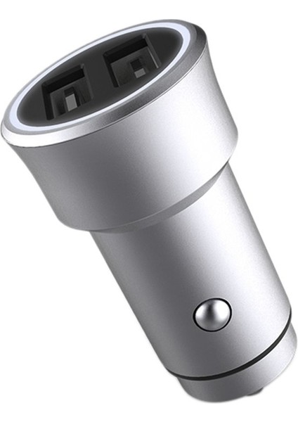 Hızlı Şarj 3.0 + 5V/2.4A Mavi LED Göstergeli Çift USB Araç Şarj Cihazı (Yurt Dışından) fiyatları