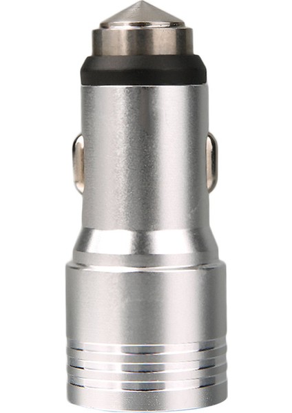 Evrensel 2 Bağlantı Noktalı 2.0A Cep Telefonları Için Tamamı Alüminyum USB Araç Şarj Cihazı Yeni (Yurt Dışından) indirimleri