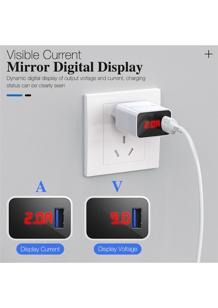 Cep Telefonu Şarj Cihazı Hızlı Şarj Qc 3.0 18W Hızlı Şarj Ab Abd Fiş Adaptörü Duvar USB Şarj iPhone x Xs 8 Samsung Xiaomi (Yurt Dışından) fiyatları
