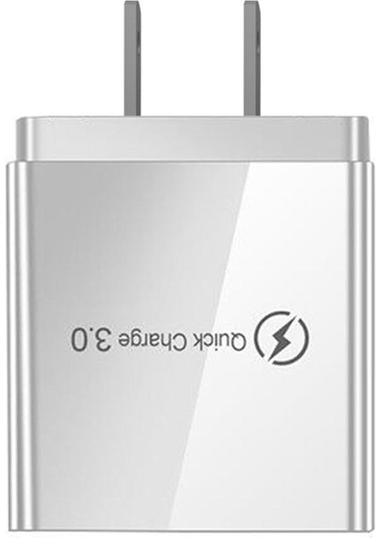 4 USB 3A Cep Telefonu Şarj Cihazı Hızlı Şarj Taşınabilir Duvar Mobil Şarj Cihazı (Yurt Dışından)