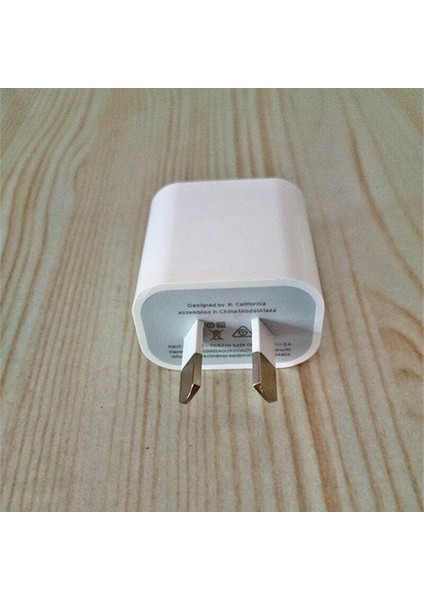 Notow Çift Arayüz USB Güç Adaptörü 5V 2A Avustralya Yeni Zelanda Au Tak Duvar Şarj Cihazı iPhone Için Samsung Akıllı Telefon (Yurt Dışından) modelleri