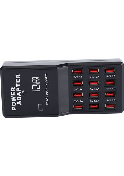 12 Bağlantı Noktalı Akıllı Şarj Istasyonu USB Şarj Istasyonu Aile ve Ofis Kullanımı Için Evrensel Uyumluluk Şarj Istasyonunun USB Şarj Cihazı (Yurt Dışından) indirimleri