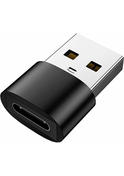 Tip-C Dişi - USB Şarj Adaptörü Yuvarlak Kabuk Küçük ve Kullanışlı (Yurt Dışından) fiyatları