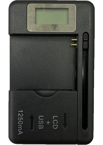 USB Bağlantı Noktalı Telefonlar Için Evrensel Mobil Pil Şarj Cihazı LCD Gösterge Ekranı (Yurt Dışından)