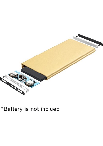 Sıcak 1*7566121 Güneş Enerjisi Bankası Kasa Dıy Kutusu Çift USB Kiti Telefon Şarj Cihazı El Feneri Powerbank Taşınabilir Pover Güç Bankası (Yurt Dışından) indirimleri