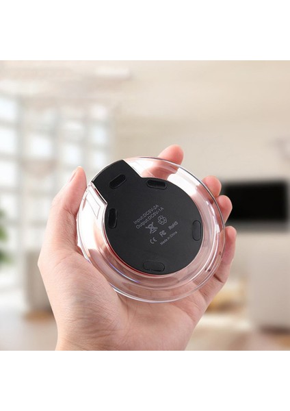 5W 5V Evrensel Cep Telefonu Kablosuz Şarj Cihazı Hızlı Şarj Masaüstü Şarj Cihazı (Yurt Dışından) fırsatları